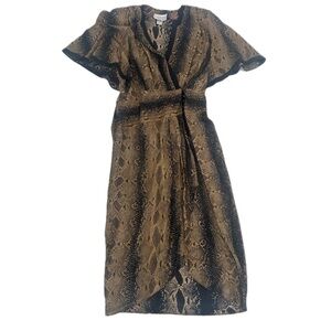 Vintage Barbara Barbara California Python Dress